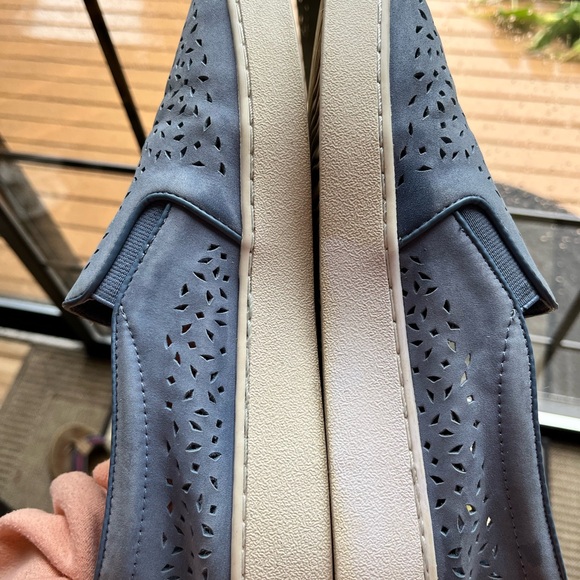 Vionic Blue Slip-On Shoes - Picture 4 of 7